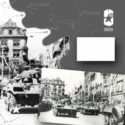 Originální fotografie Plzeň červen 1945